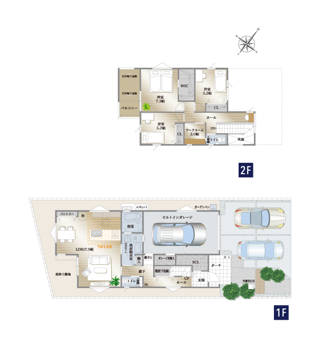 12号地の間取り画像