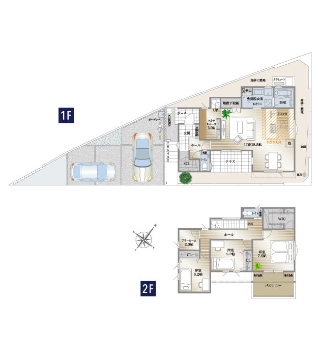 14号地の間取り画像