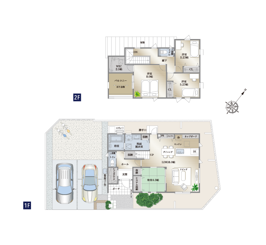 15号地の間取り画像