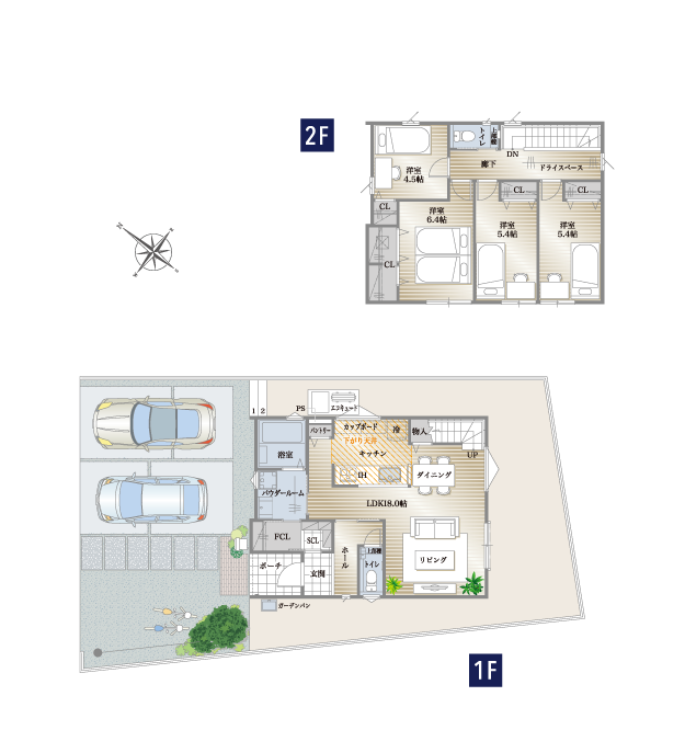 4号地の間取り画像