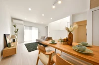 ユニエクセラン舞の里 2号地 リビングダイニング